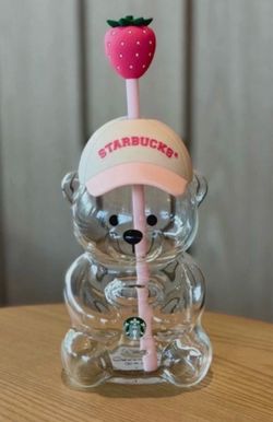 Starbucks, pink Bear cup