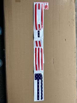 American Flag Decal Sticker Set