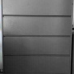 4 Drawer Lateral Steel File Cabinet