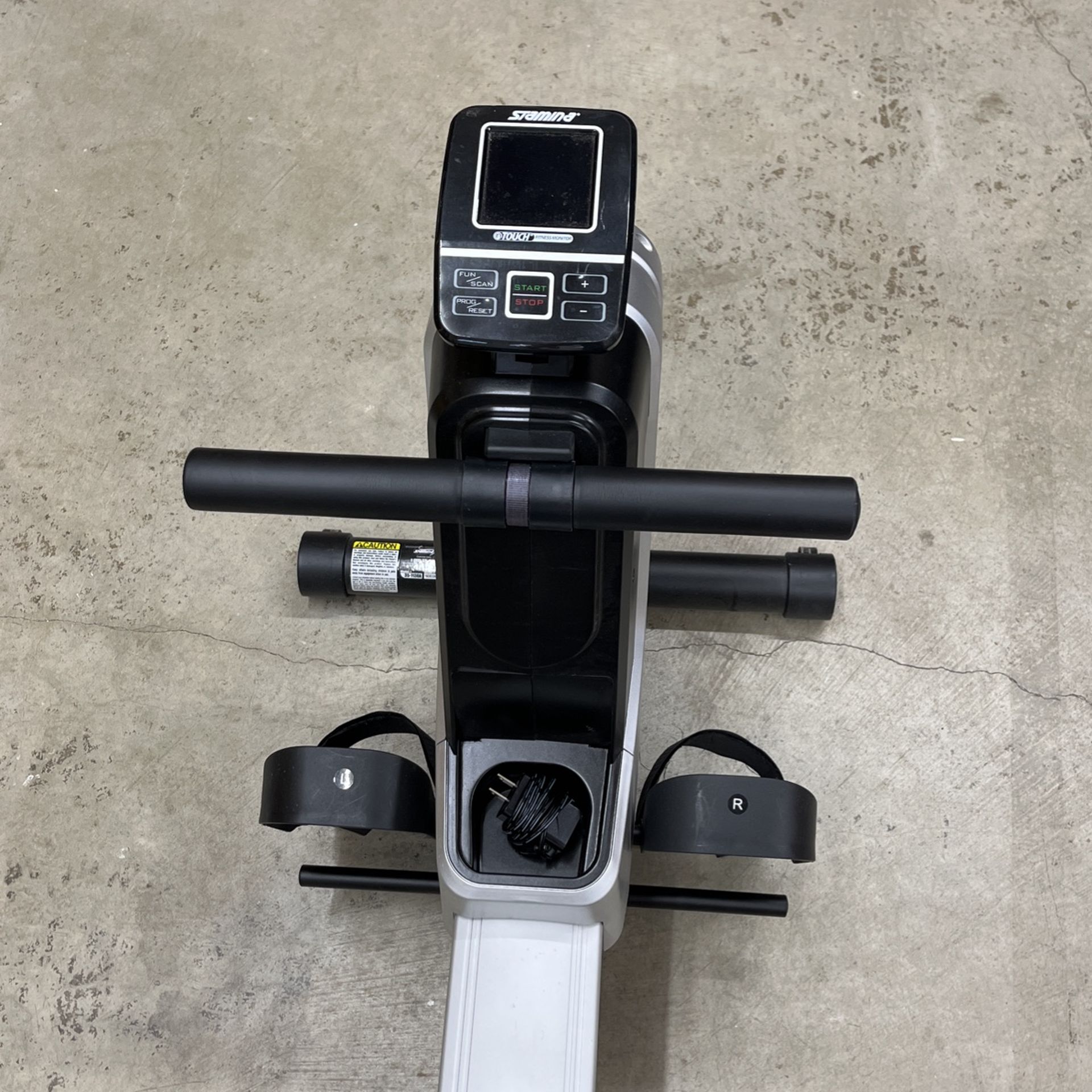 Electric Magnetic Rower Rowing Machine With Heart Rate