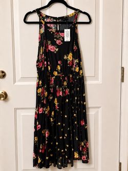 Torrid Floral Sleeveless Dress Size 1X