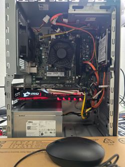 Gaming pc intel i5-8500t, gtx 1050 ti, 16 gb ram, nvme, hdd, wifi, keyboard and mouse