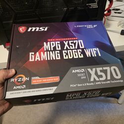 Msi X570 Gaming Edge WiFi Motherboard 