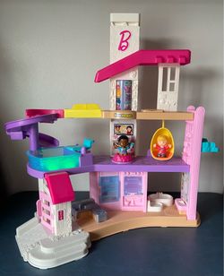 Fisher Price Little People BARBIE Dreamhouse Dream House Lights & Sounds Baby Toddler Play Set Toy