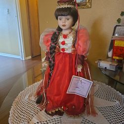 Vintage Porcelain Doll