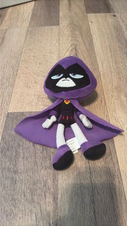 Raven Plush Toy (Jazwares) (Teen Titans GO!) (7-8 Inches)