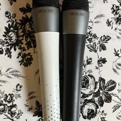 Original Microsoft Xbox 360 Wireless HandHeld Microphone Mic (UNTESTED)