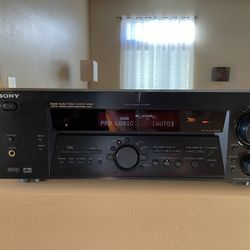 Sony receiver STR-DE 875 Like New, with Remote-owned since new. 100 watts x 5 Channel Digital Dolby Surround Sound-Optical, RCA and  S-Video inputs.