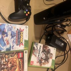 Xbox 360 E W Games And Wired Control 