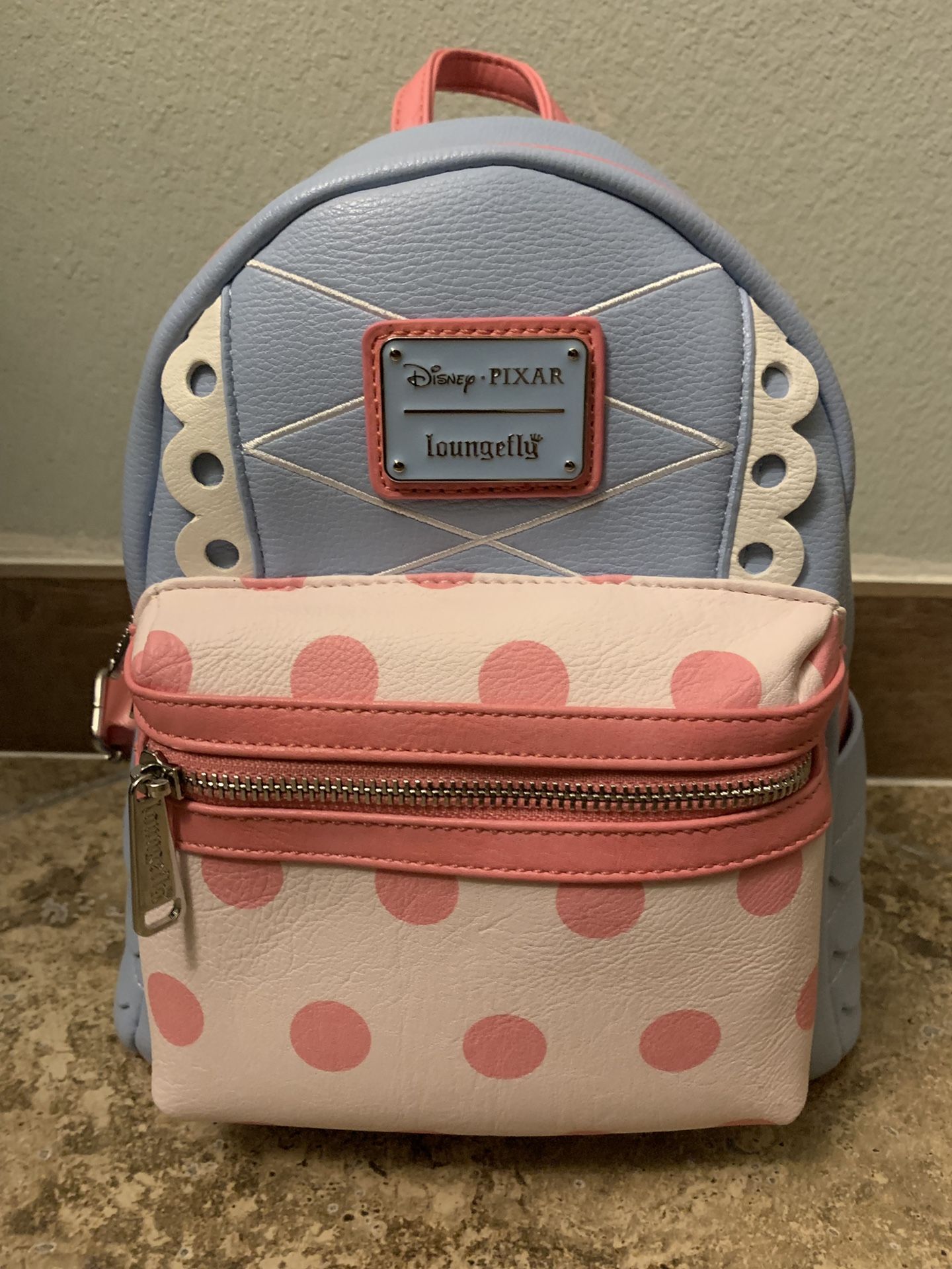 Disney Pixar Toy Story 4 Bo Peep Faux-Leather Mini Backpack By Loungefly