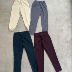 Lululemon Size 2 Joggers And Crop Pants 