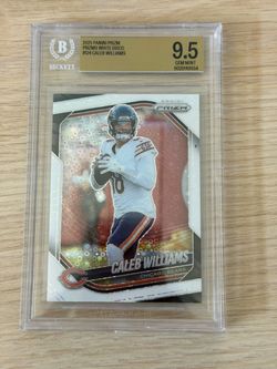 2025 Panini Prizm White disco Caleb Williams