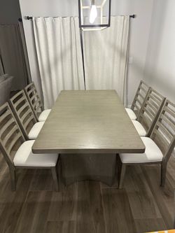 Dining Room Table + Chairs