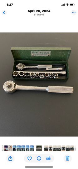 Vintage S-K Ratchet Set