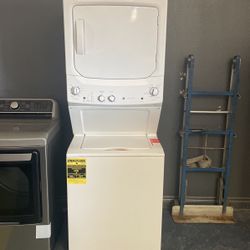 GE 27” Stackable Washer And Electric Dryer Set‼️