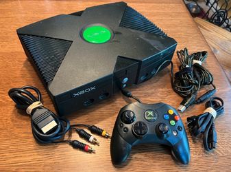 MODDED OG Microsoft Xbox with 240gb SSD upgrade (READ DETAILS!)