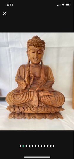 Wooden Budah / Zen Decoration