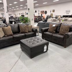 Ashley Living Room Set Sofa and Loveseat Nicorvo
