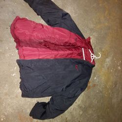 Nike, Size Large Reversable Winter Rain Jacket