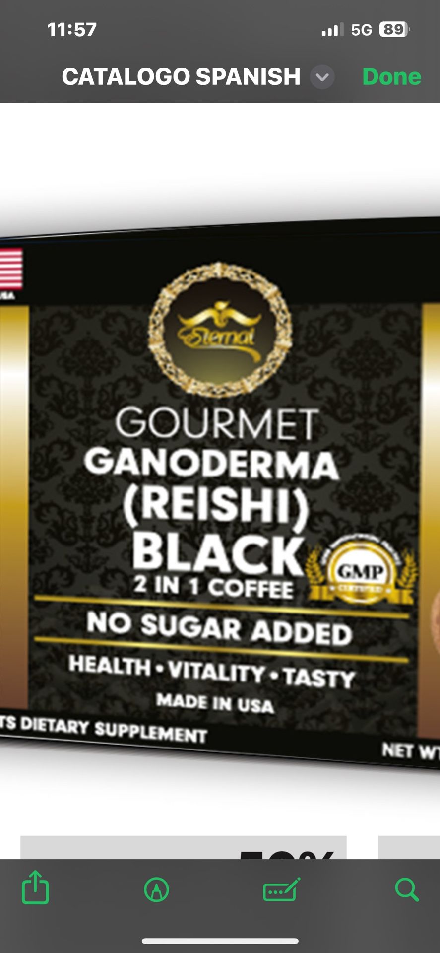 Caffee GOURME GANODERMA (REISHI)