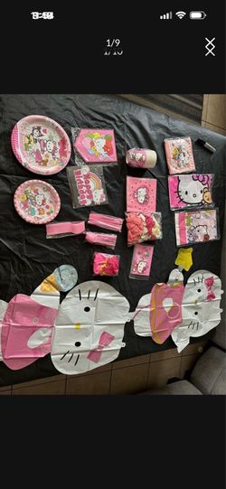 Hello Kitty, party supplies