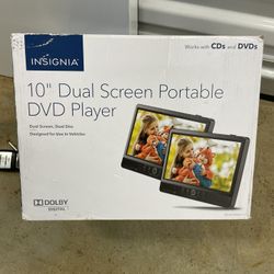 Duel Screen Portable DVD player
