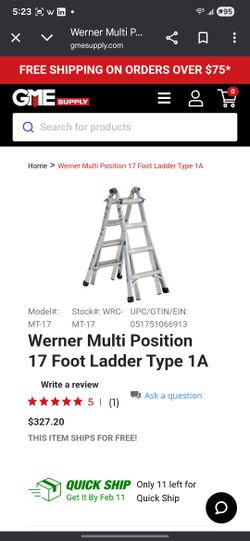 17' Werner Ladder