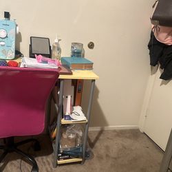 Desk And Computer Chair