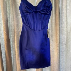 Royal Blue Cocktail Dress 