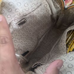 Guess Backpack Yellow