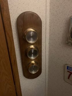 Springfield Barometer Thermometer. 