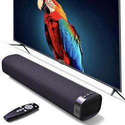 Sound Bar for Smart TV, Sound Bar, Bluetooth Sound bar, with Optical/AUX/HD ARC, Surround Sound Speakers, Surround Sound System for TV/PC/Gaming/Proje