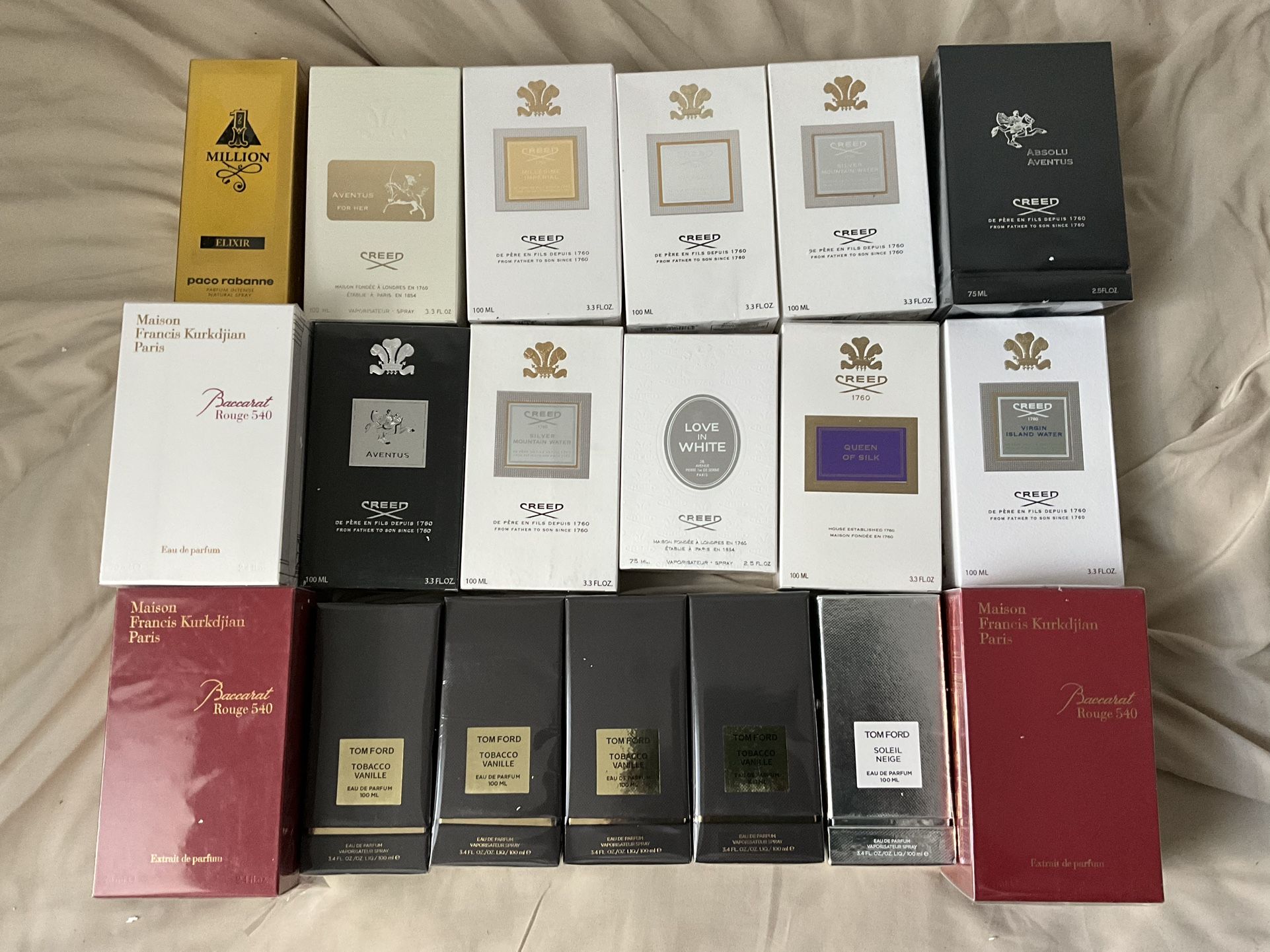 Cologne and Perfume