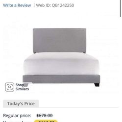 New in box, full frame with Headbord.