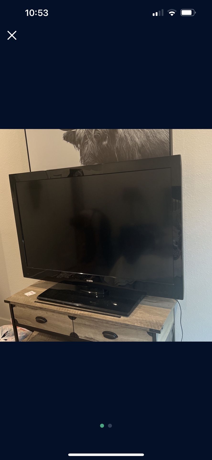 55” Tv $150