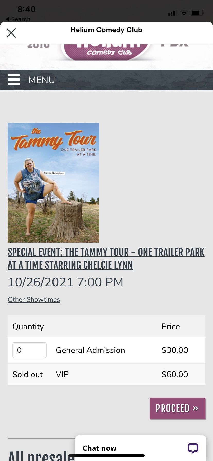 Trailer Trash Tammy VIP 