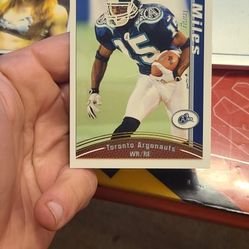 Troy Miles Football Card