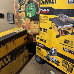 Dewalt 60v Miter saw Table Saw