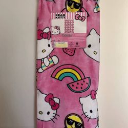 Brand New Hello Kitty Soft  Blanket 