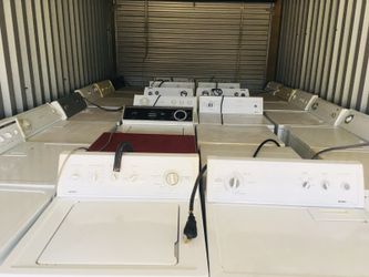 Regular top load washers and dryers