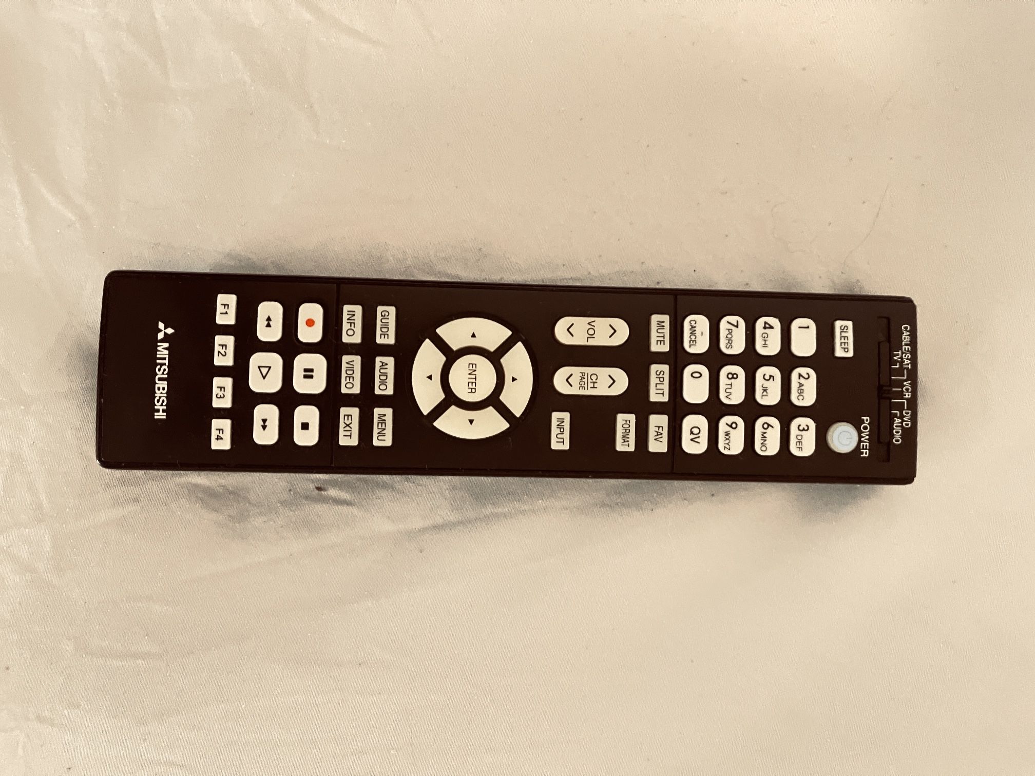 Remote Controls : TV, Receiver, Dvd, VCR, Cable