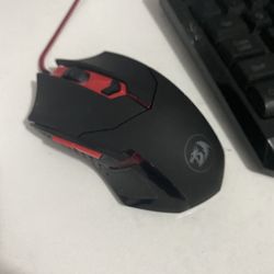 Red Dragon Mouse And Keyboard