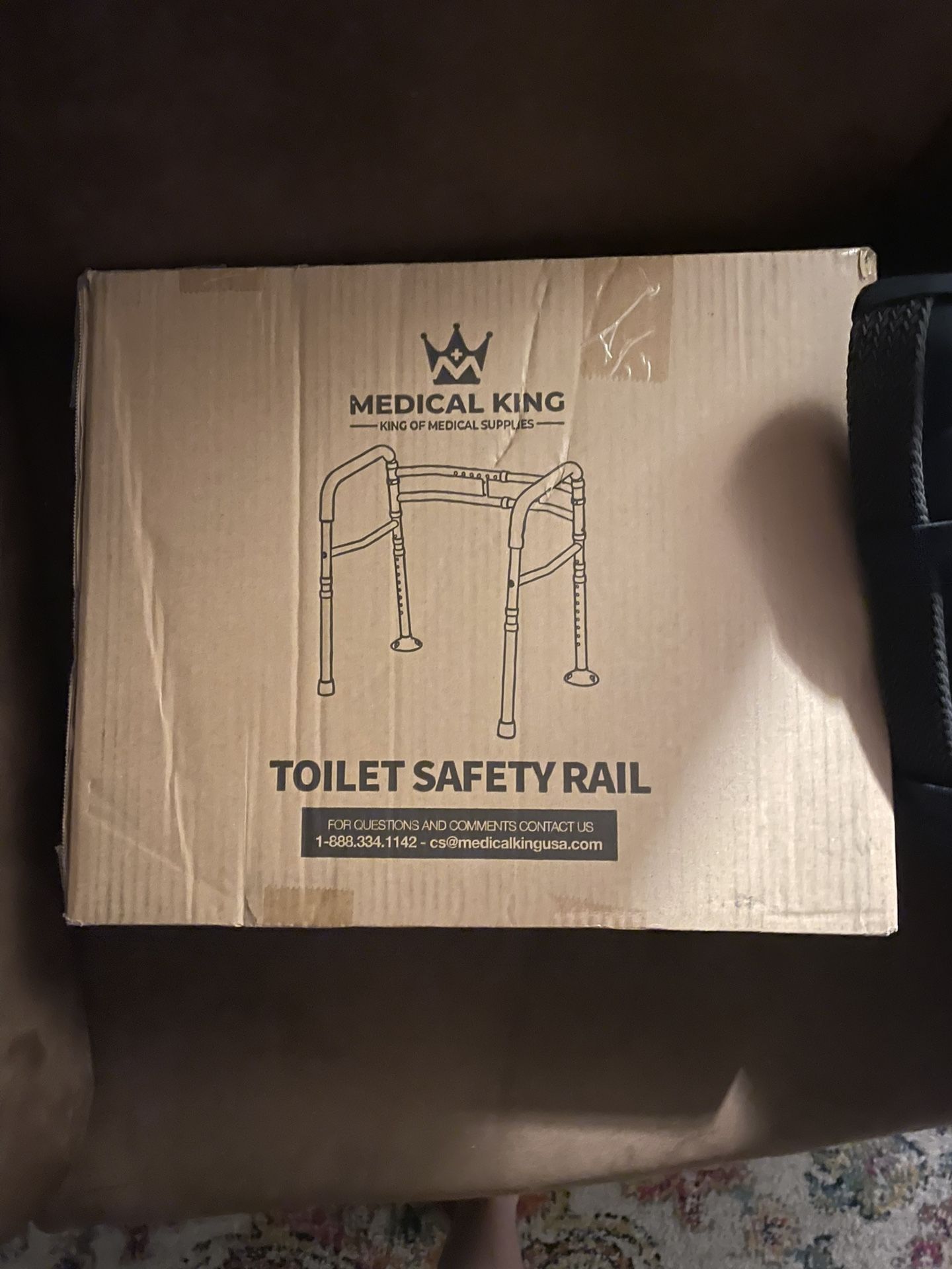 MEDICAL KING TOLIET SAFETY RAIL