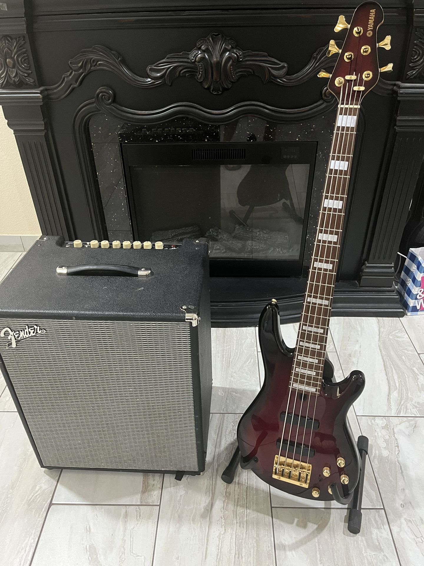 Yamaha BB 605 Fender Rumble 500 Bass Amp