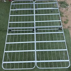 foldable metal platform bed frame