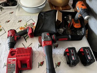 Ridgid And Milwaukee Packet 