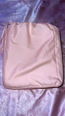 Pink Satin Pouch with Full Size Sheet