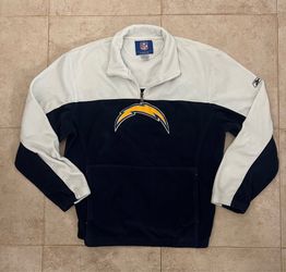 NFL Team Colorblock Quarter-Zip Fleece Pullover - White & Blue