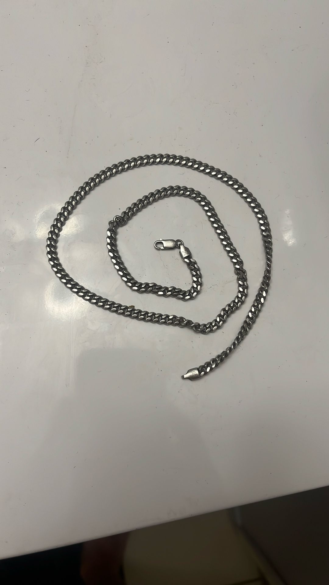 Cuban Link Chain - Sterling Silver