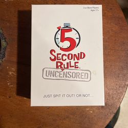 5 Second Rule Game 